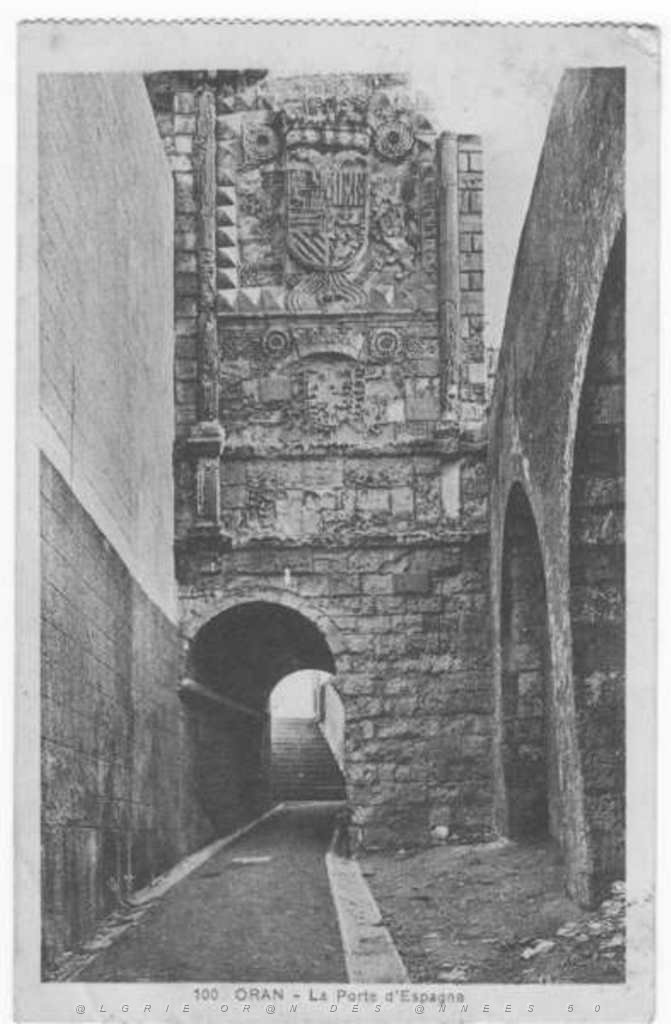 ORAN 1932 LA PORTE D ESPAGNE.JPG